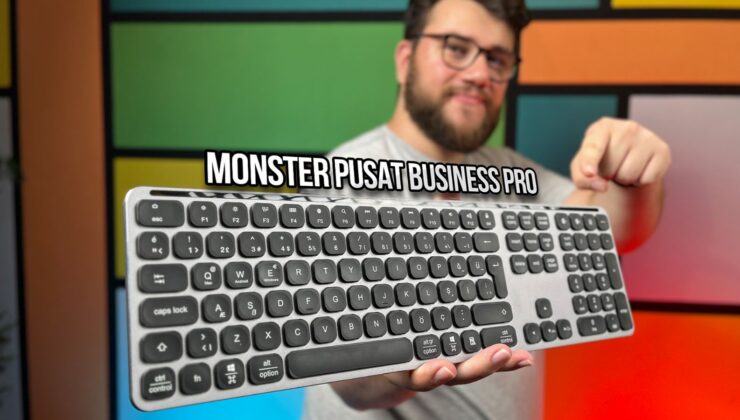 Monster Pusat Business Pro Metal Klavye inceleme!