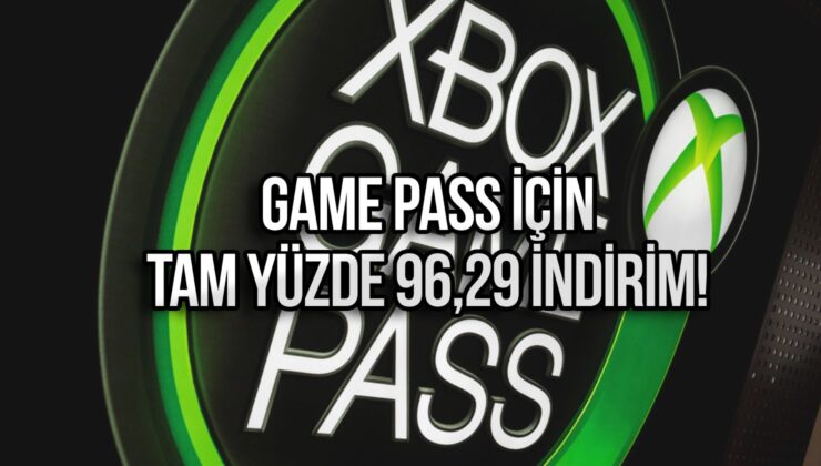 Xbox Game Pass için inanılmaz uygun fiyat!