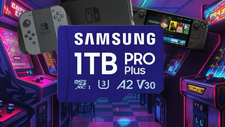 Samsung, Steam Deck uyumlu 1 TB MicroSD kart piyasaya sürüyor!