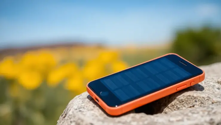 Güneş gücüyle şarj olan akıllı telefon geliyor!
