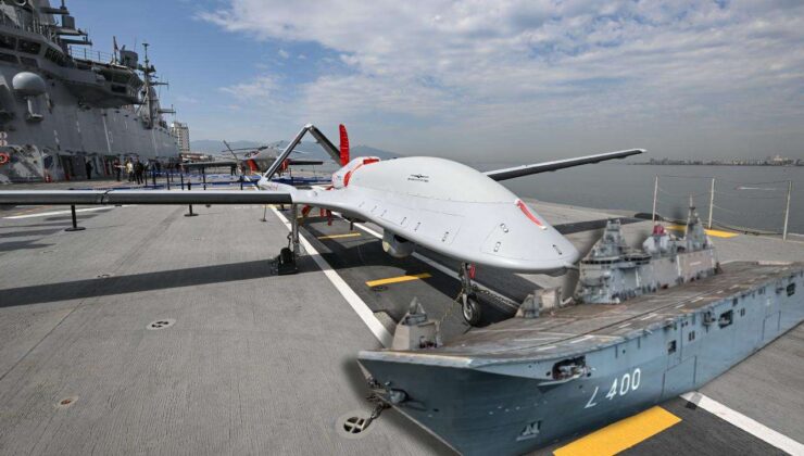 Bayraktar TB3’ten TCG Anadolu’ya gece yaklaşma testi