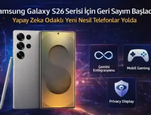Galaxy S26 Serisi için Geri Sayım Başladı: Yapay Zeka Odaklı Yeni Jenerasyon Telefonlar Yolda