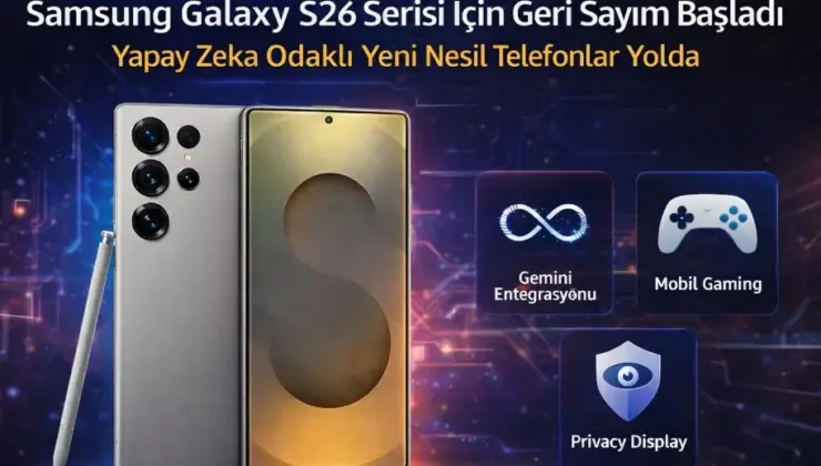Galaxy S26 Serisi için Geri Sayım Başladı: Yapay Zeka Odaklı Yeni Jenerasyon Telefonlar Yolda