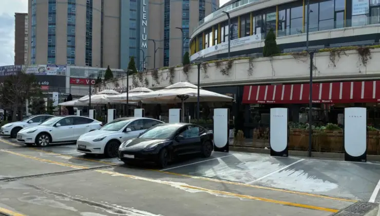 Tesla Supercharger İstanbul’da Yeni Pozisyonunda