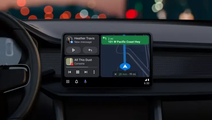 Google Gemini Android Auto Kullanıcılarına Sunuluyor