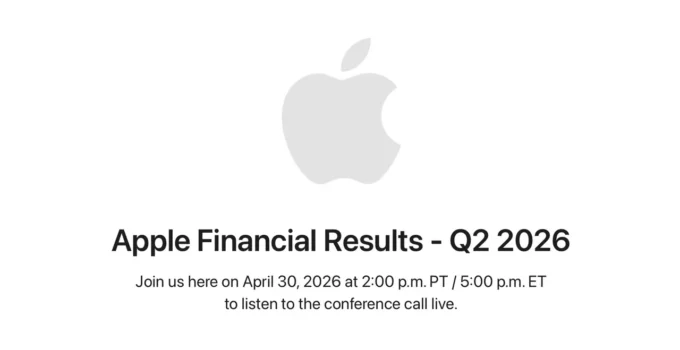 Apple Q2 2026 Yarar Daveti Nasıl Canlı İzlenir?