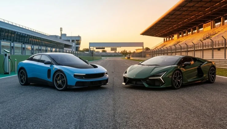 Elektrikli Üstün Araba Savaşı: Ferrari ve Lamborghini Karşı Karşıya