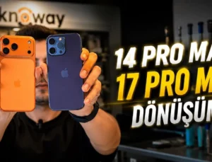 iPhone 14 Pro Max’i iPhone 17 Pro Max’e Dönüştürdük!