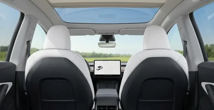 Tesla’dan Model Y Sahiplerine Yaz Armağanı: Resmi Tavan Perdesi Çıktı!