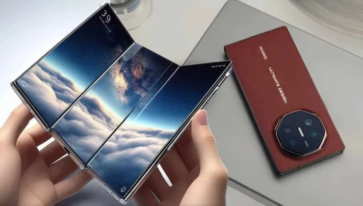 Huawei Mate XT 2 Patenti Yeni Tasarımı Gösteriyor