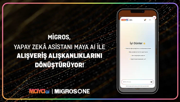 Migros Yapay Zeka Asistanı Maya AI ile Alışveriş Alışkanlıklarını Dönüştürüyor